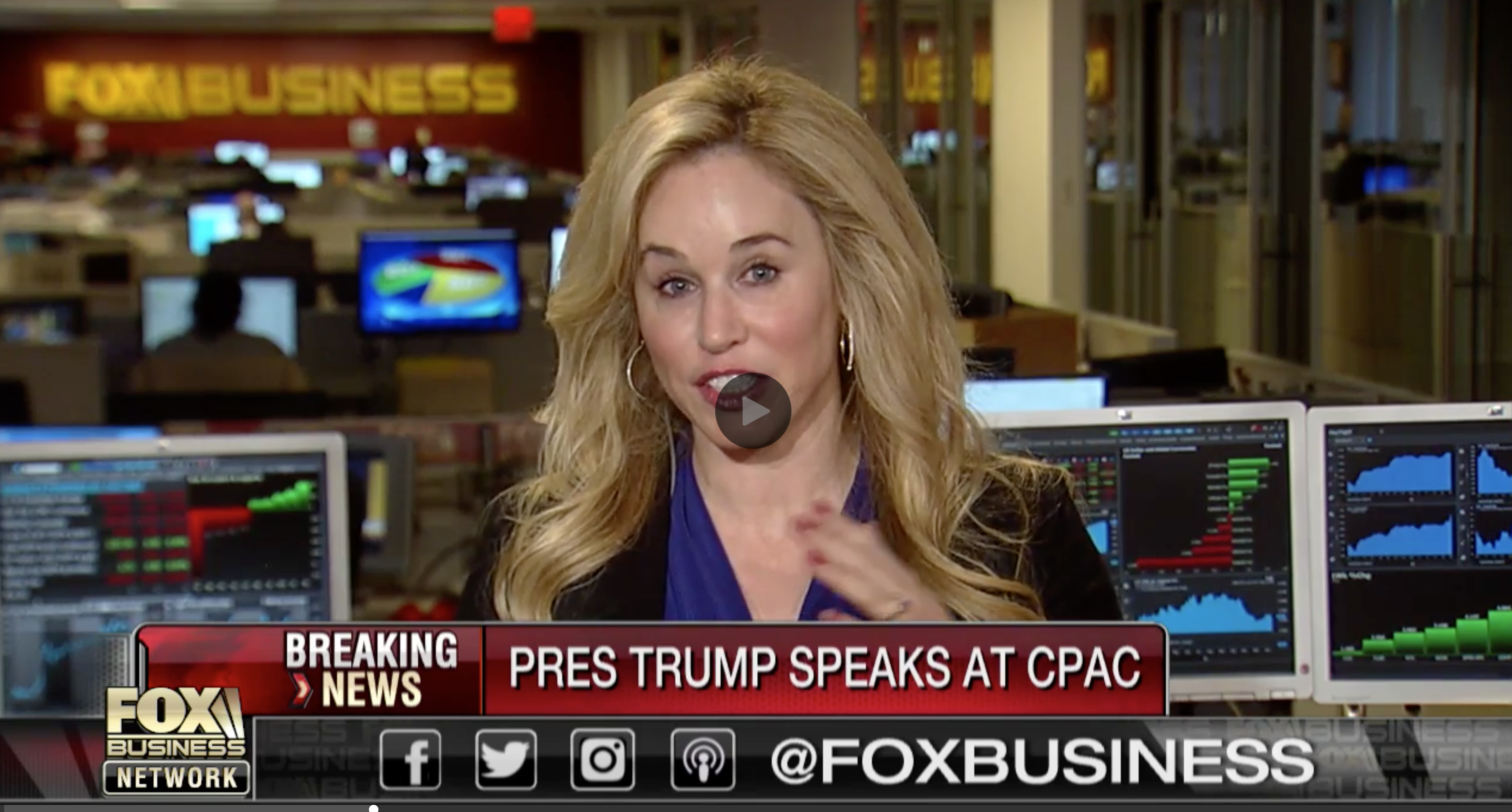 Lenore Hawkins joins Fox Business Neil Cavuto to discuss Trump’s Speech at CPAC