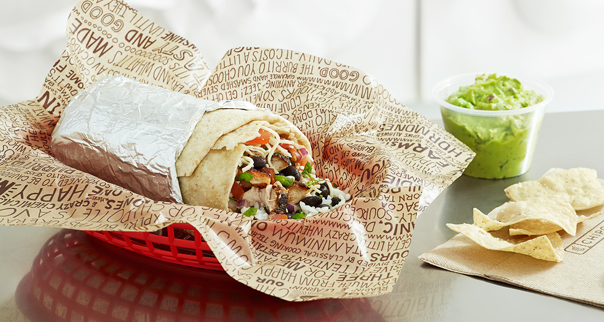 Chipotle’s burritos, not an Affordable Luxury item… just wait for a few more price increases