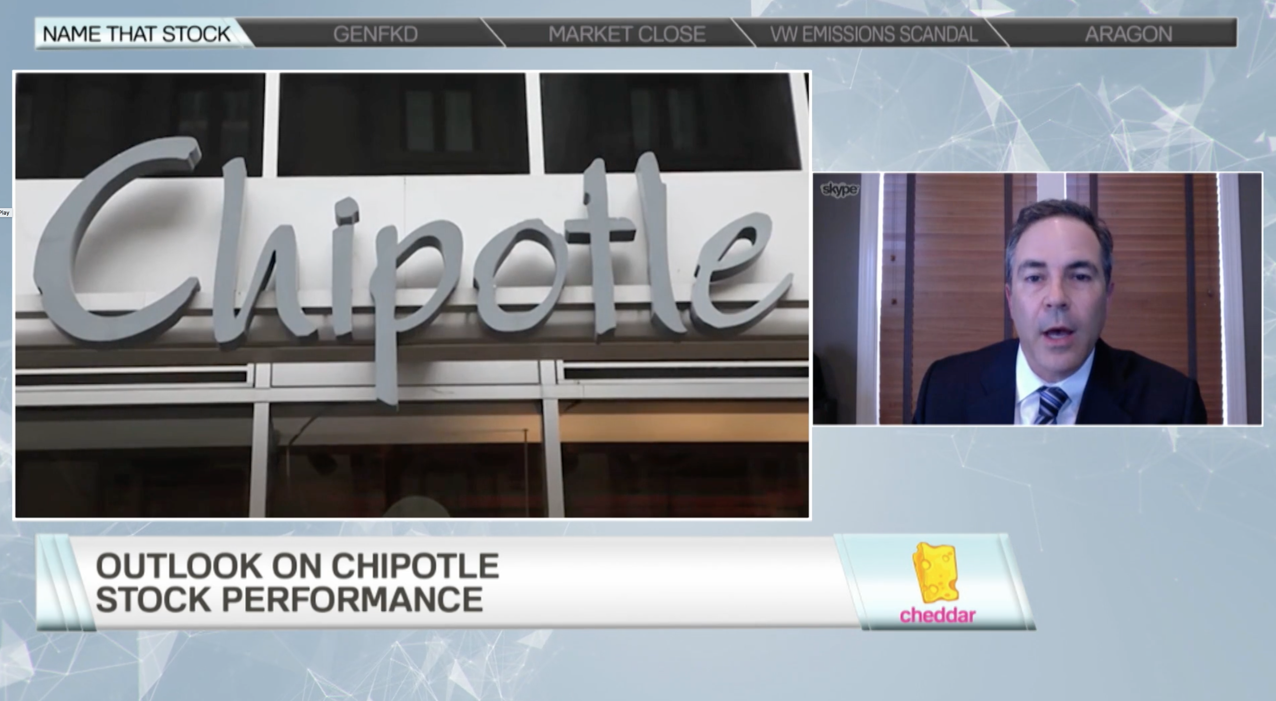 Tematica Chief Investment Officer Chris Versace Joins Cheddar to Discuss Chipotle’s Comeback Story