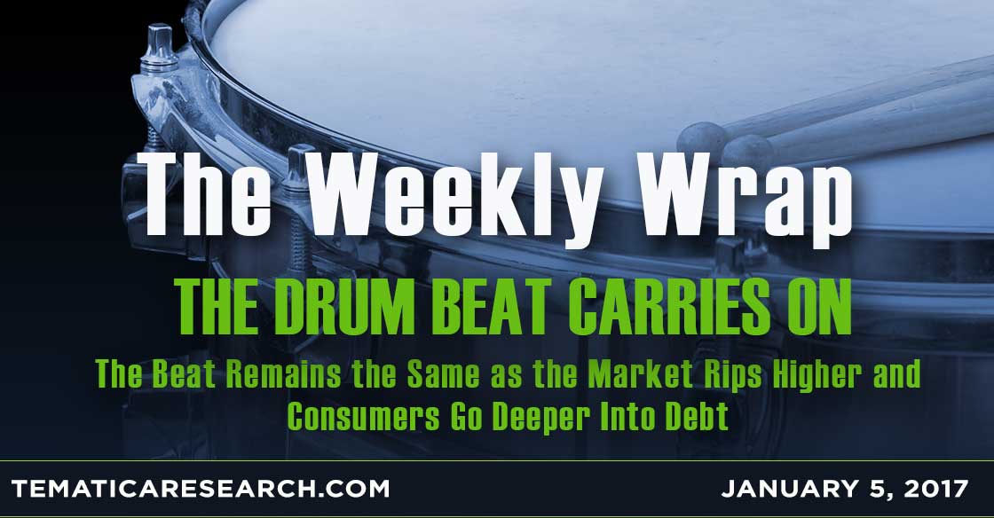WEEKLY WRAP: The Drum Beat Carries On