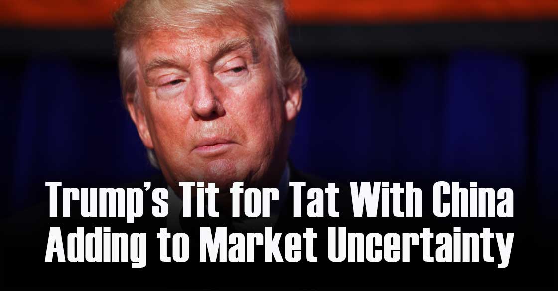 Trump’s Tit for Tat With China Adding to Market Uncertainty