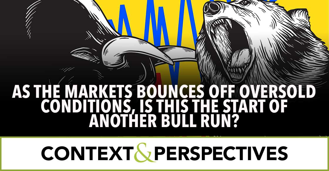 As the Market Bounces Off Oversold Conditions, is this the Start of Another Bull Run?