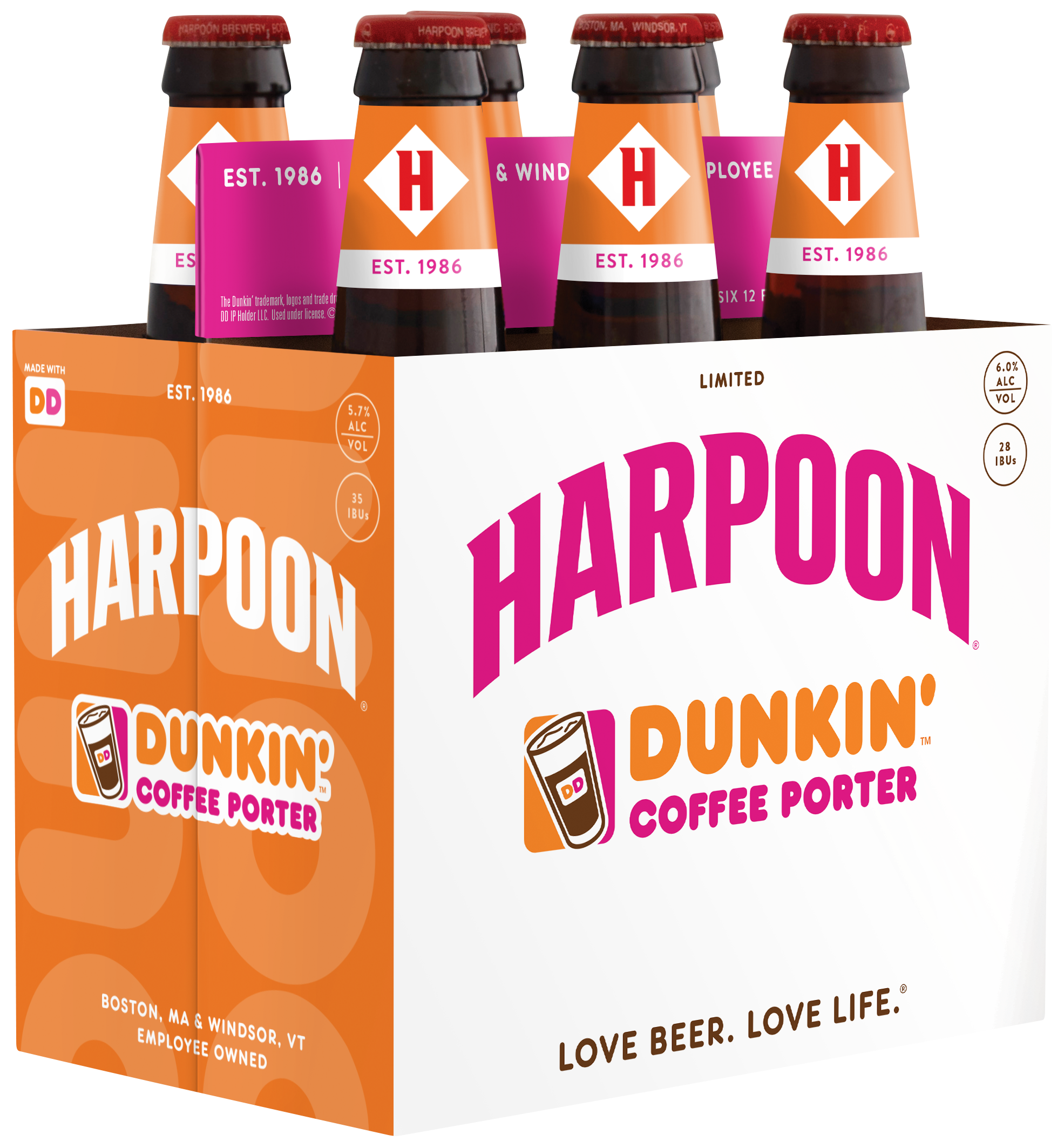 Dunkin’ and Harpoon Brewery team up for a Guilty Pleasure coffee pale ale