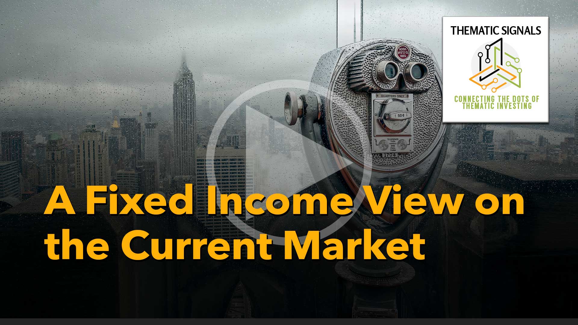 A Fixed Income View on the Current Market